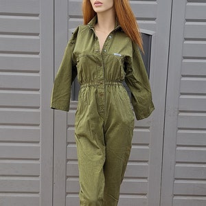 Old khaki jumpsuits clearance