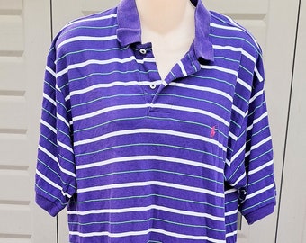 90s Vintage Polo Ralph Lauren Clayton Floral Button up Shirt / GQ