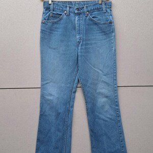 Levis vtg Denim Jeans orange tab  vintage  Waist 33  inch   33 x 31