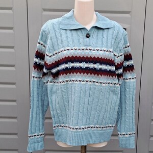 Mervyn&#39;s High Sierra  Vtg 70&#39;s  sweater  Mens sz small