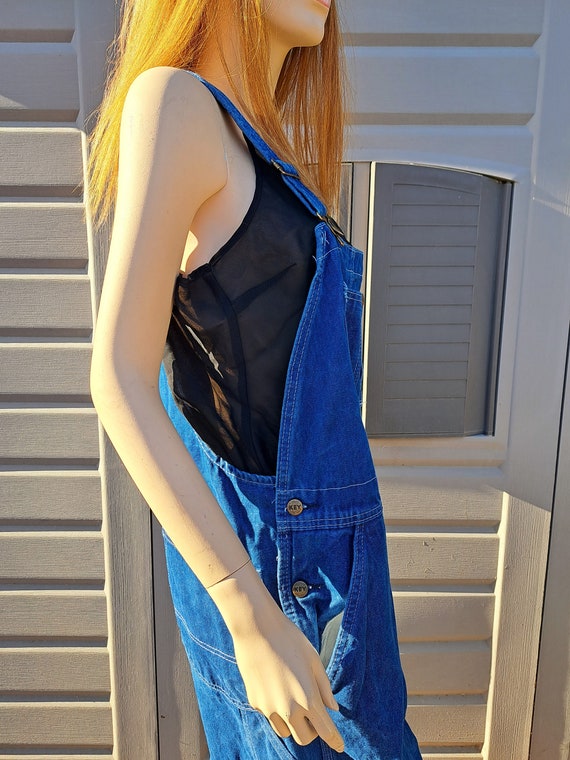 Vintage Key Imperial   dark blue denim  Overalls … - image 6