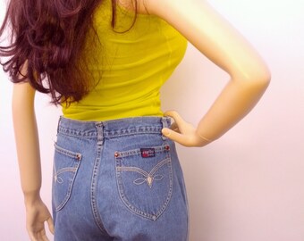 Capital Jeans High Waisted Denim Jeans Vintage 70's Waist 28 Capital Jeans High Waisted Denim Jeans Vintage 70's Waist 28