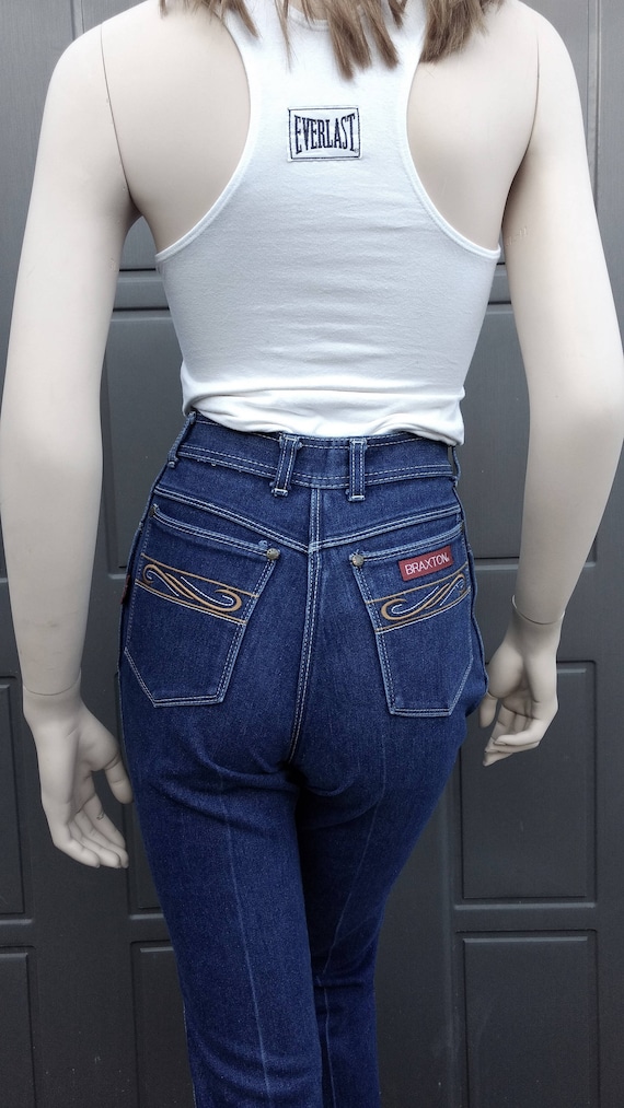 Braxton  Jeans High Waisted Denim Jeans  vintage 7