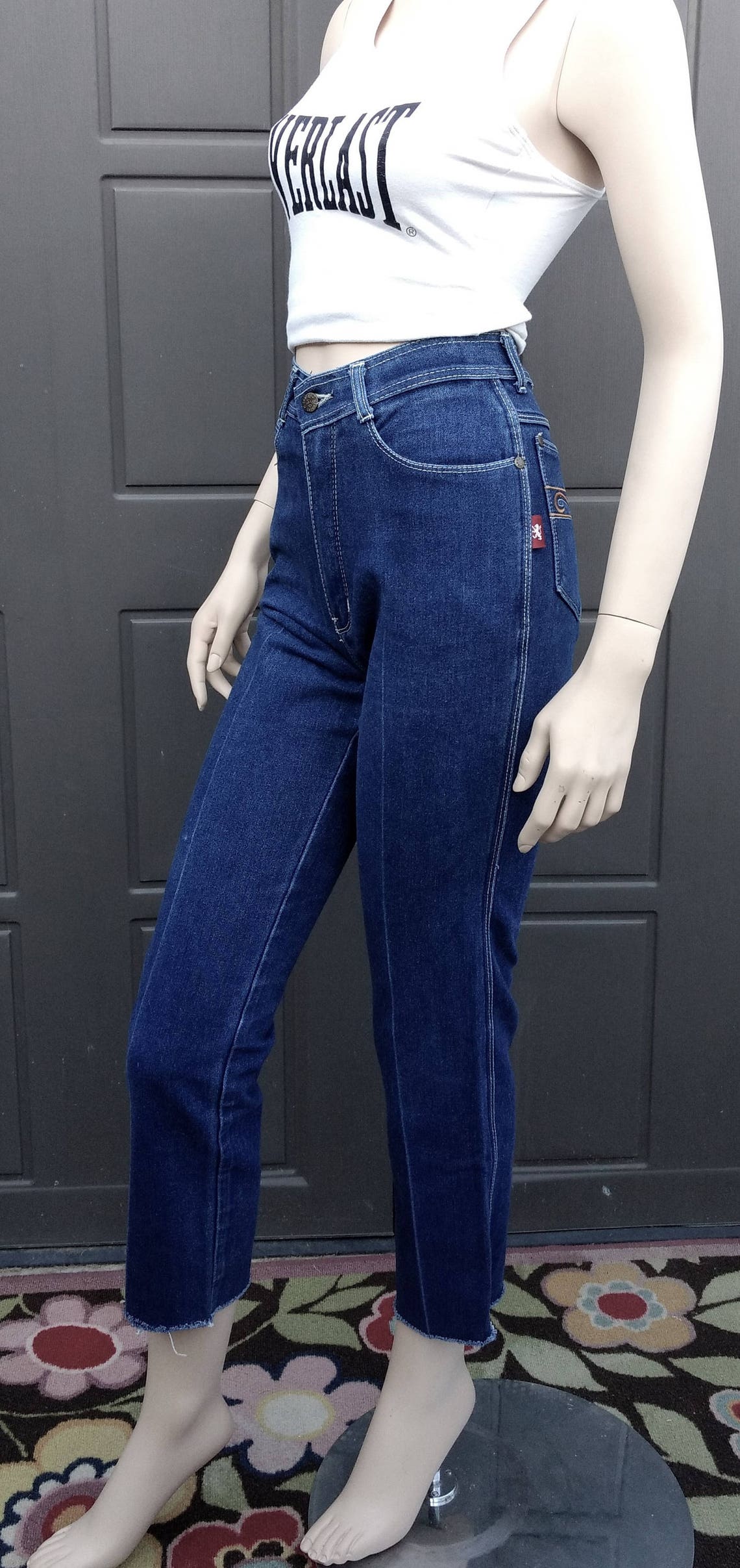Braxton Jeans High Waisted Denim Jeans Vintage 70's Waist - Etsy