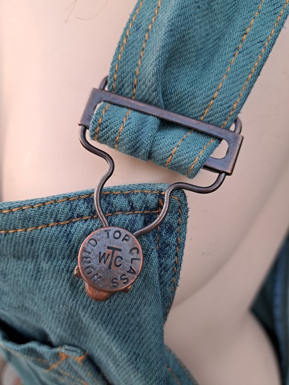 NOUNLESS VINTAGE LIKE DENIM OVERALL グリーン NOUNLESS VINTAGE LIKE DENIM OVERALL グリーン VINTAGE LIKE