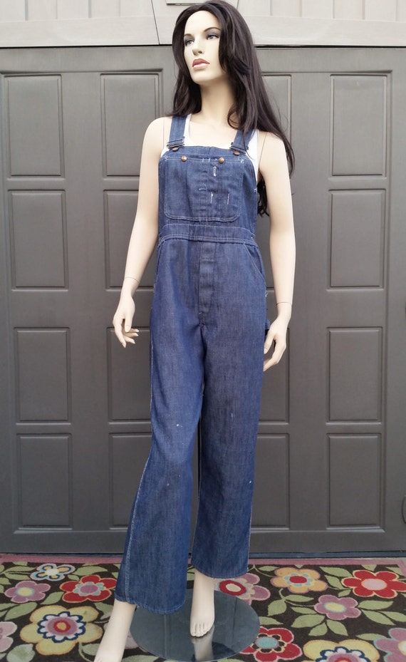soft denim overalls
