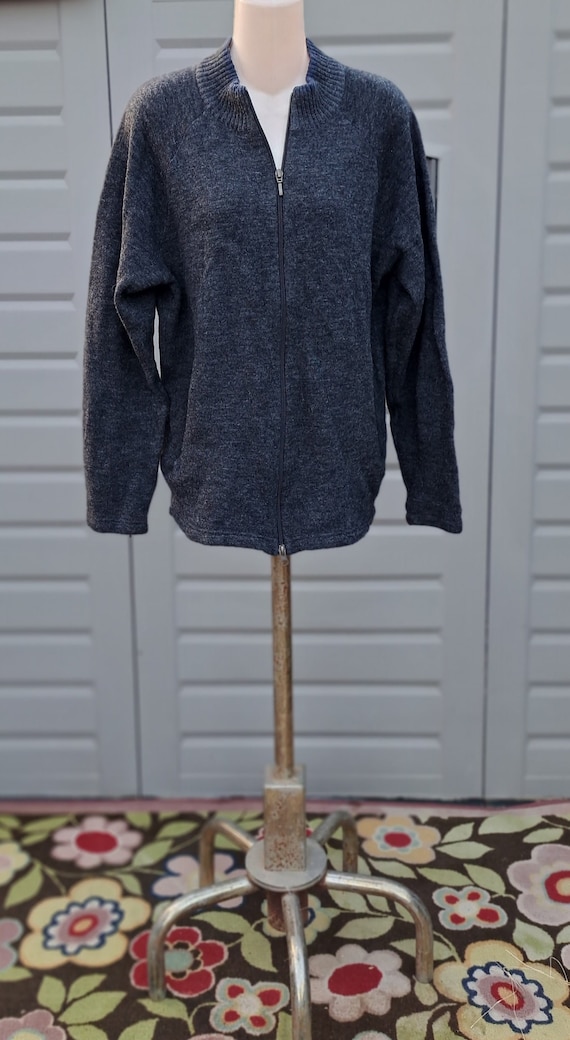 Pendleton Vtg zip up wool blend long sleeve sweate