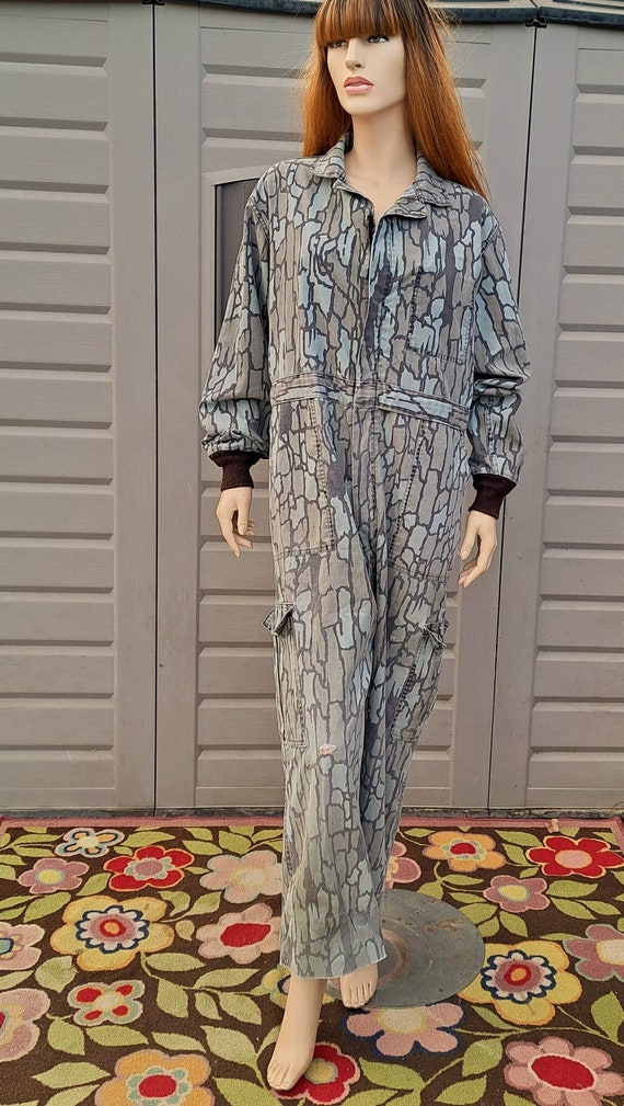 Vintage Trebark Jumpsuit Coveralls hunting