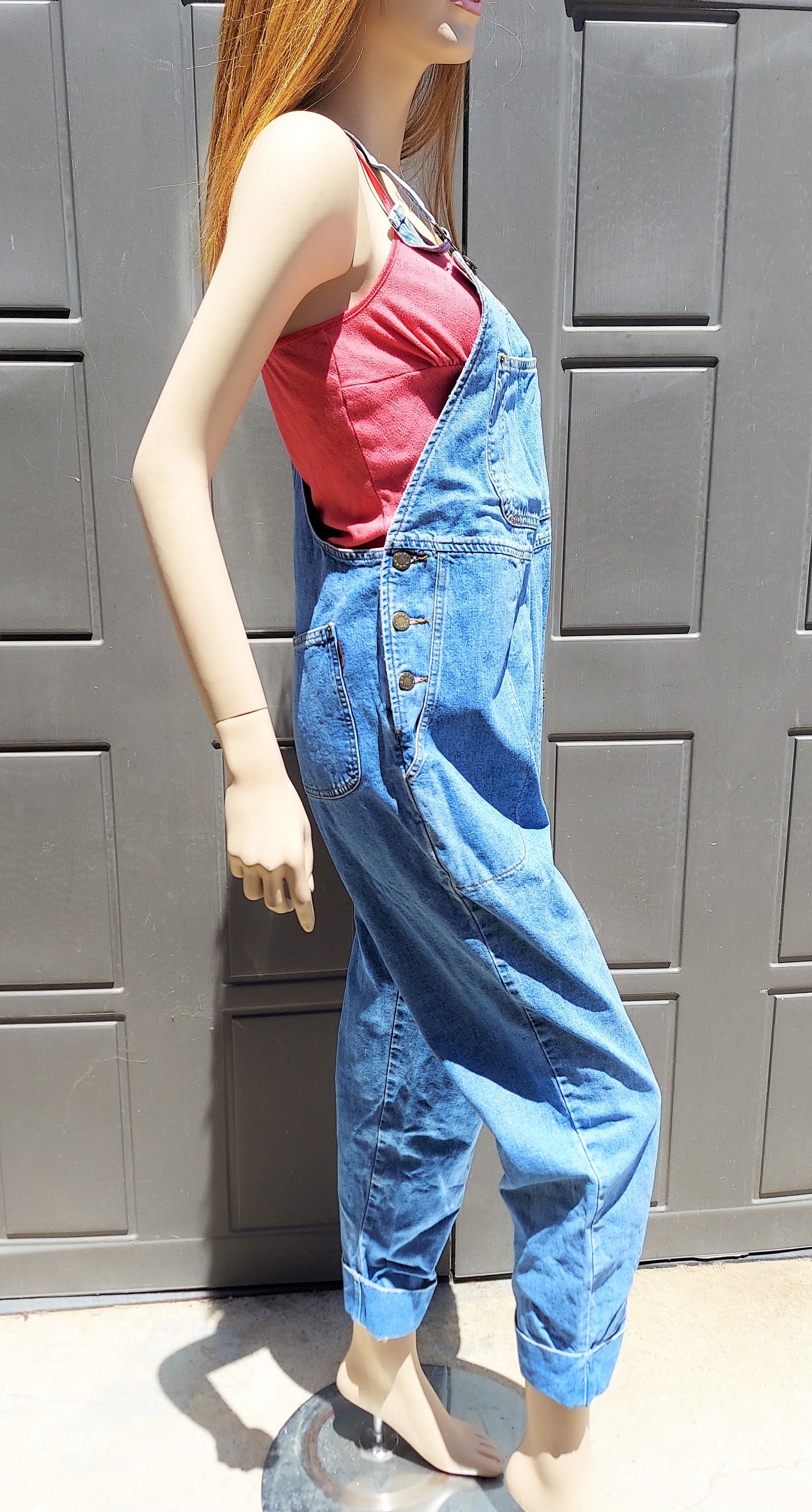オーバーオール euro vintage 80s 90s Vintage Pointer Brand Denim Overalls: 70s/80s Bib Overalls