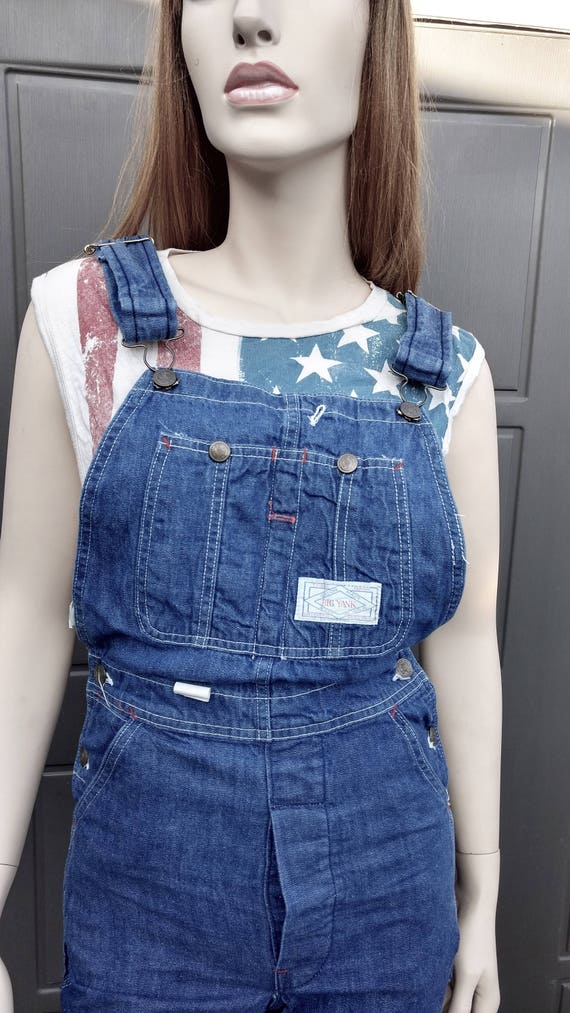 Vintage Big Yank Denim Overalls Sz Xs-small Womens or up to 26 in Waist  Kids Size -  Canada