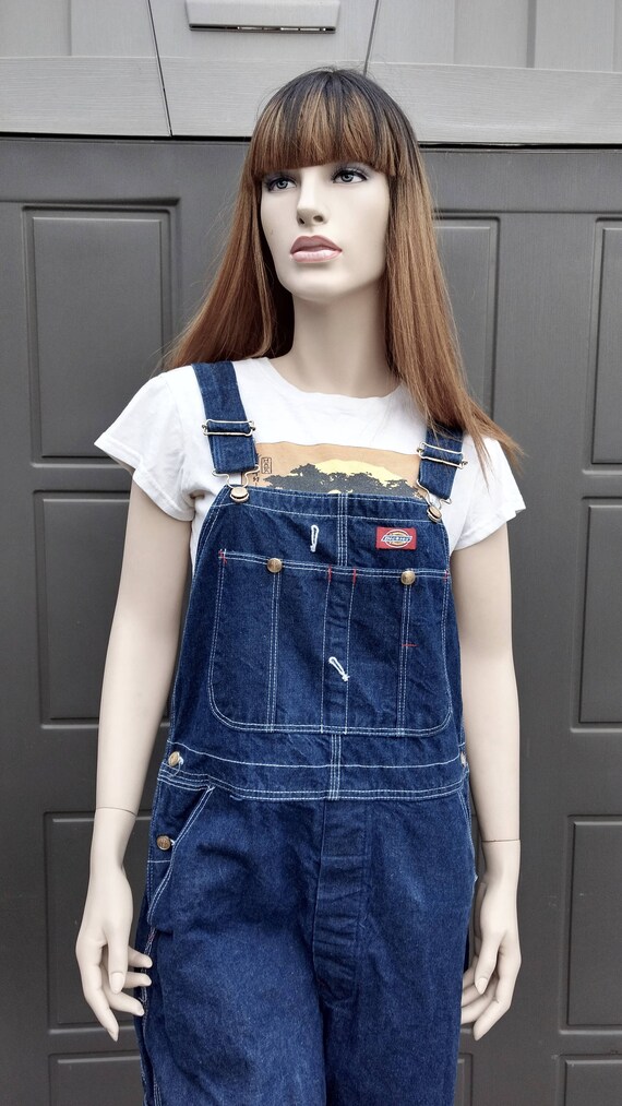 Vintage Dickies denim Overalls Sz 