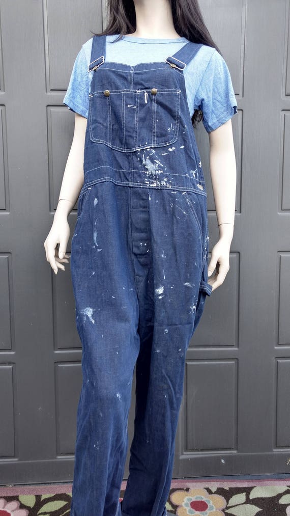 soft denim overalls