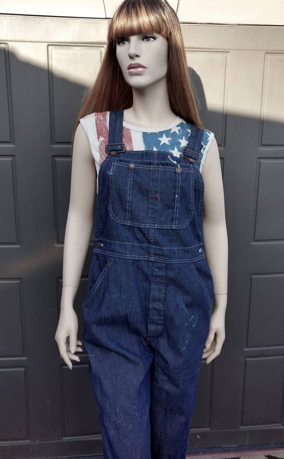 soft denim overalls