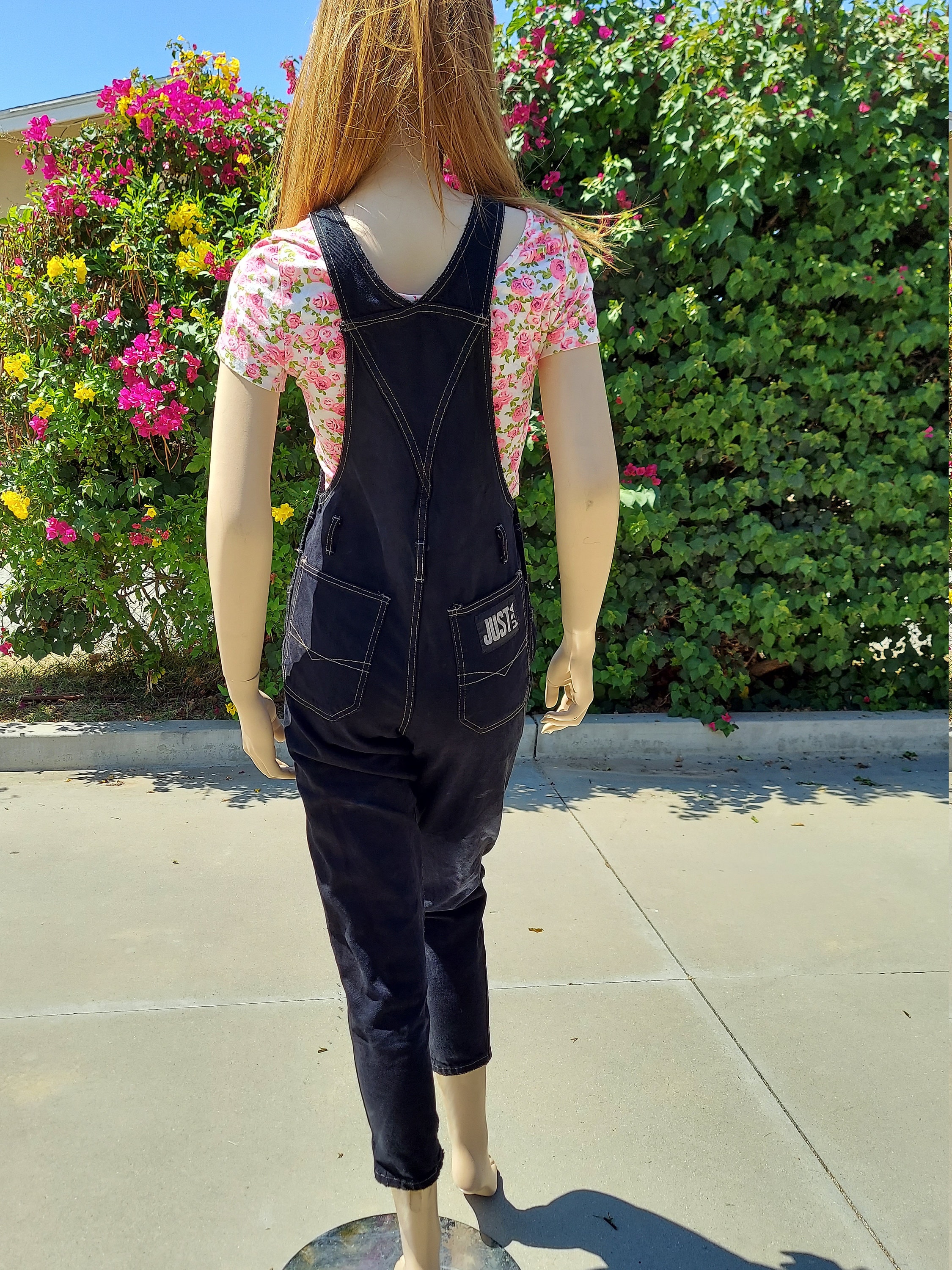 Gap black overalls best sale