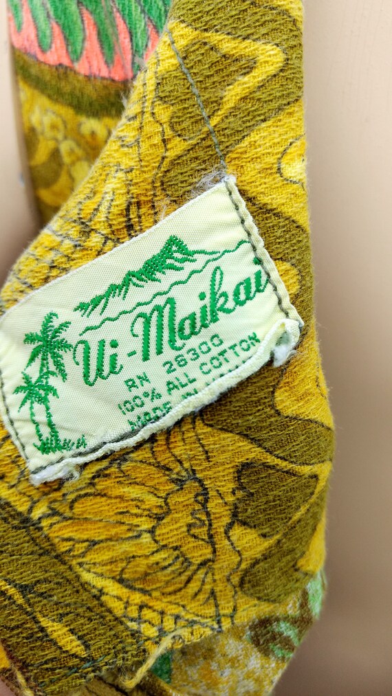 Vintage 60's-70's  Adorable Ui-Maikai Hawaiian Ma… - image 9