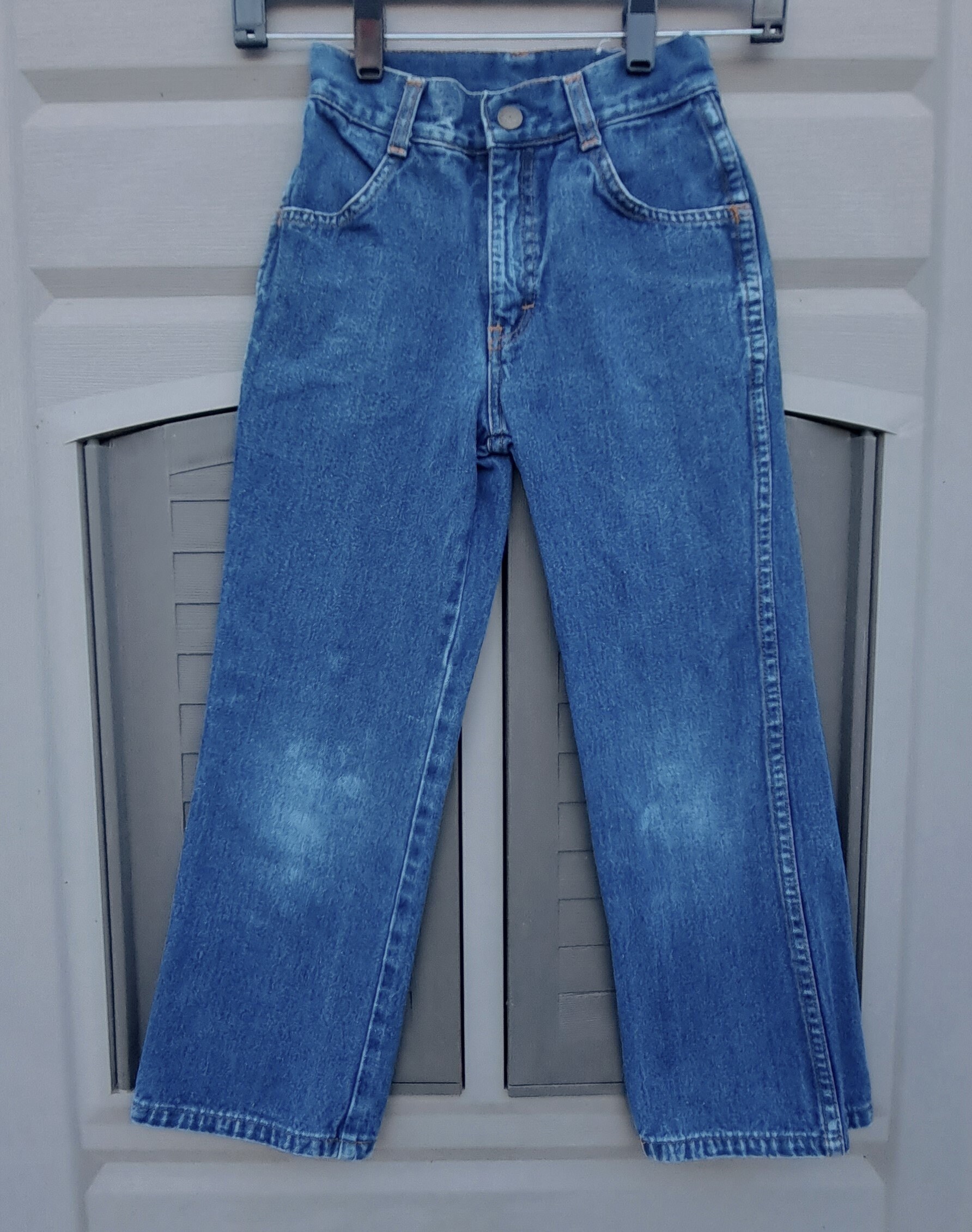 Kids.vintage 70's High Waist Denim Jeans Kids Jeans Boys and