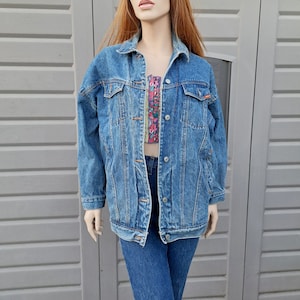 Mens Jordache blue Denim Jacket  Vintage 80&#39;s Sz Medium ?