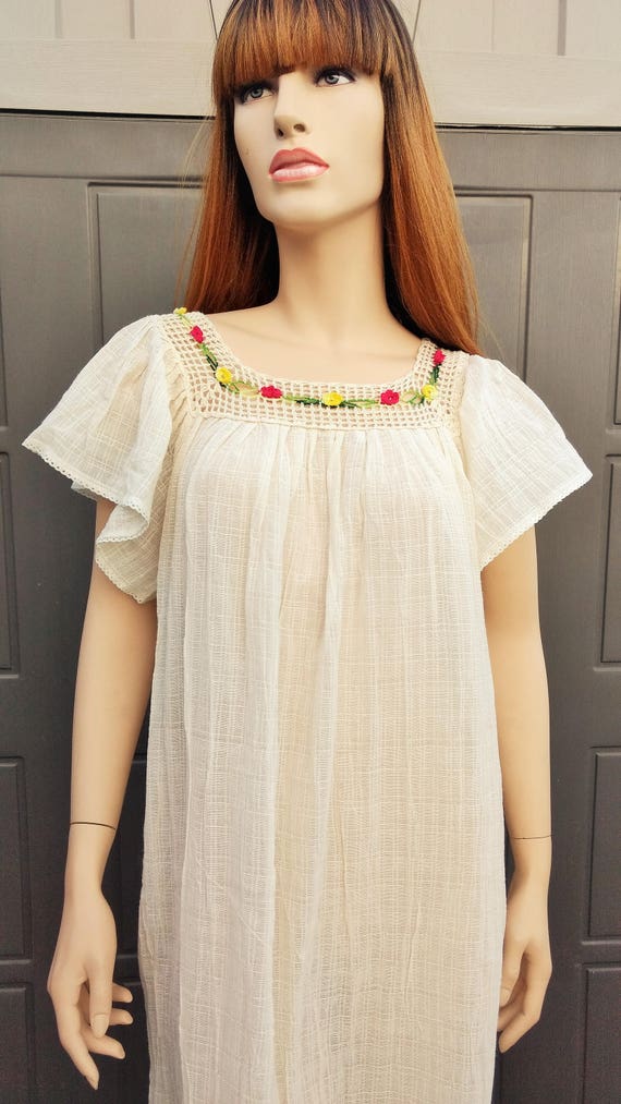 cotton gauze dress