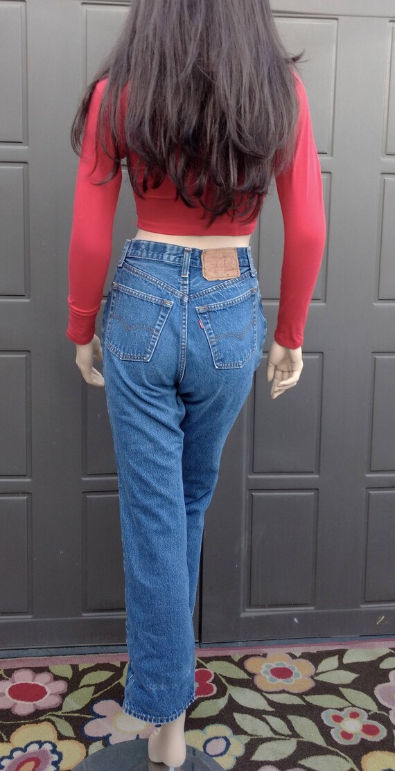 high waisted womens levis