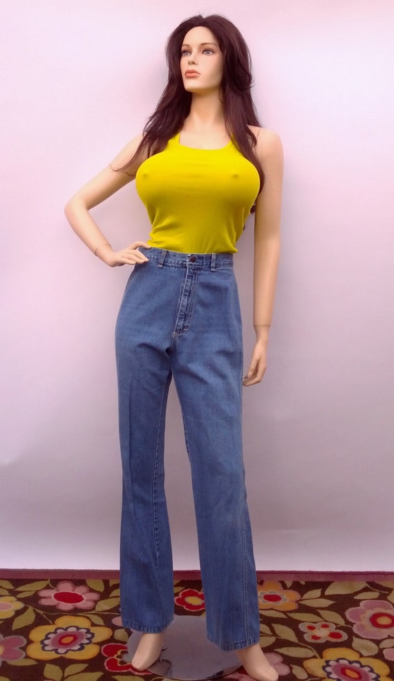 Capital Jeans High Waisted Denim Jeans  vintage 7… - image 1