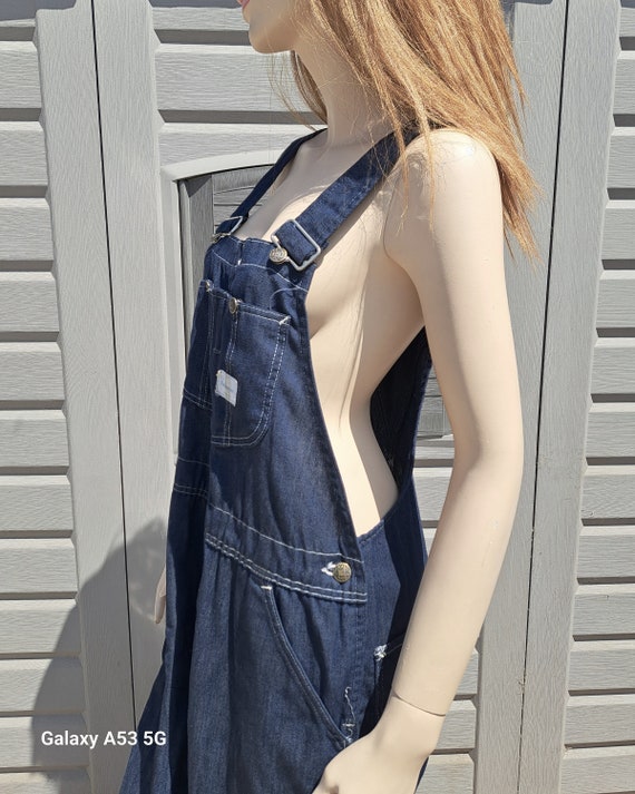 Vintage  Sears Tradewear Soft denim  Overalls up … - image 4