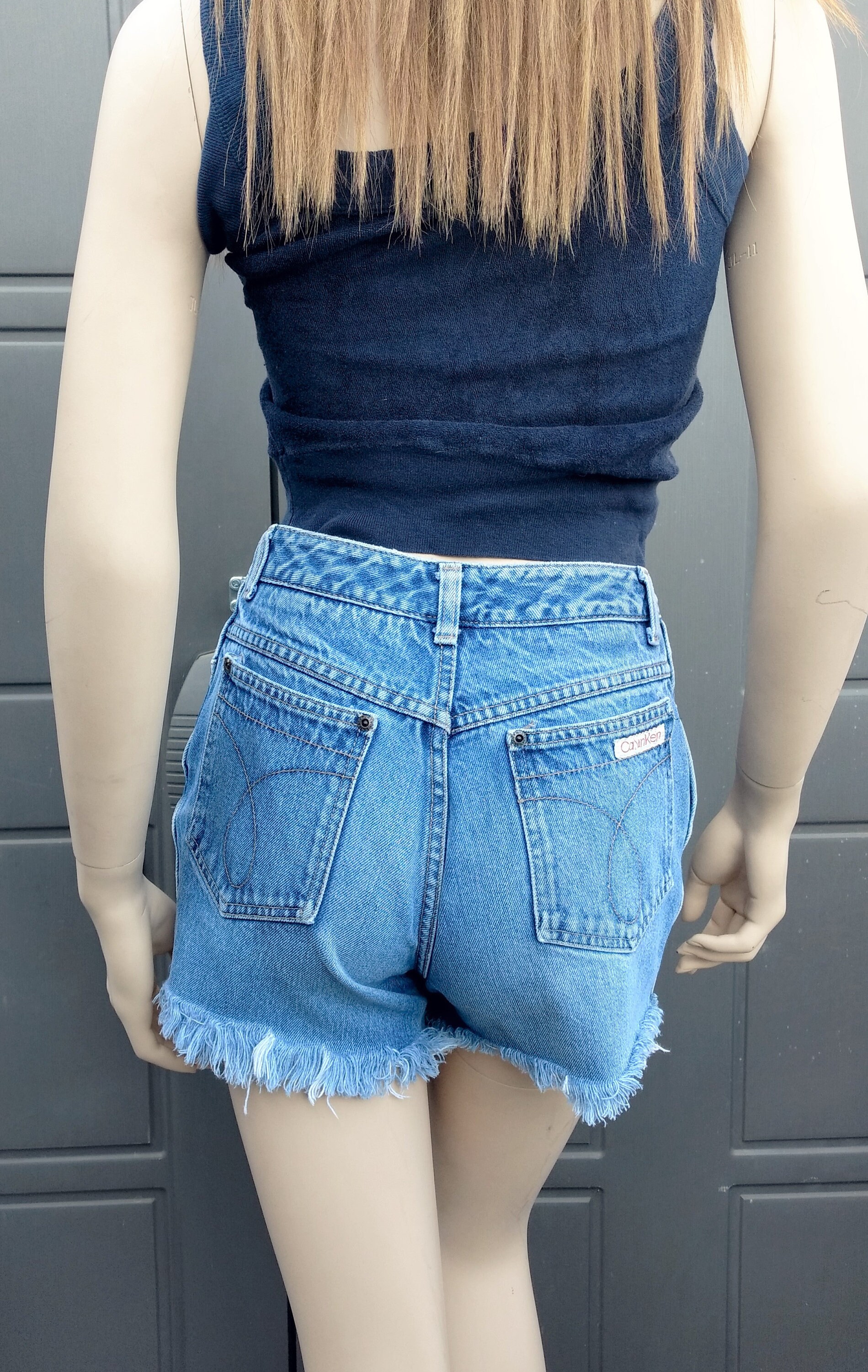 Vintage Calvin Klein Denim Shorts High 