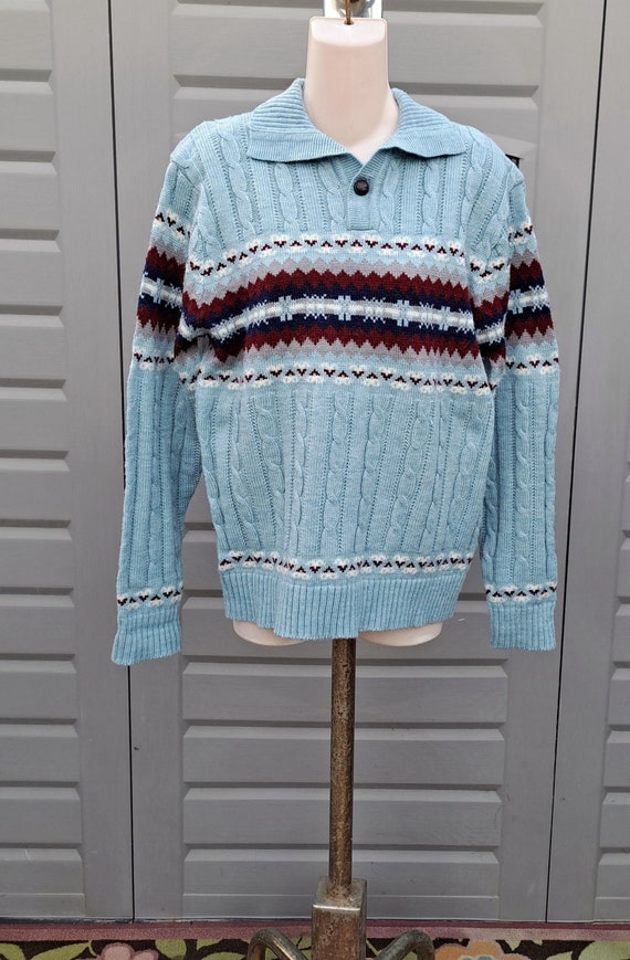 Mervyn's High Sierra  Vtg 70's  sweater  Mens sz s