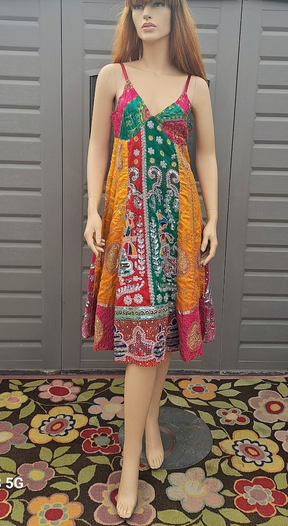 Vintage darling India embroidered beaded sequin  s