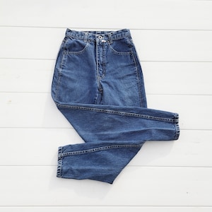Teenager Juniors ----Telgin WOW -High Waist Vtg 80&#39;s soft denim jeans 23.5 W x 25.5 inseam
