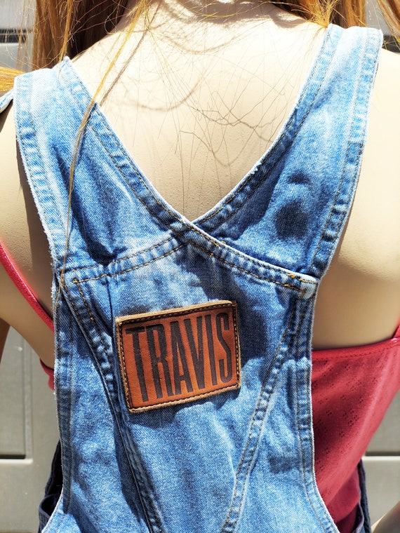 Vintage TRAVIS Denim 80's -90's Overalls Sz Medium-large