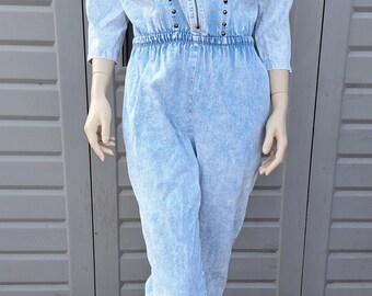 LCDC ♥ BLUE WASHED DART DETAIL DENIM /追跡付 BLUE WASHED DART DETAIL DENIM (BLUE)