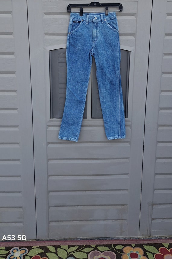 Kids.......Vintage 70's Wrangler denim jeans  kid… - image 2