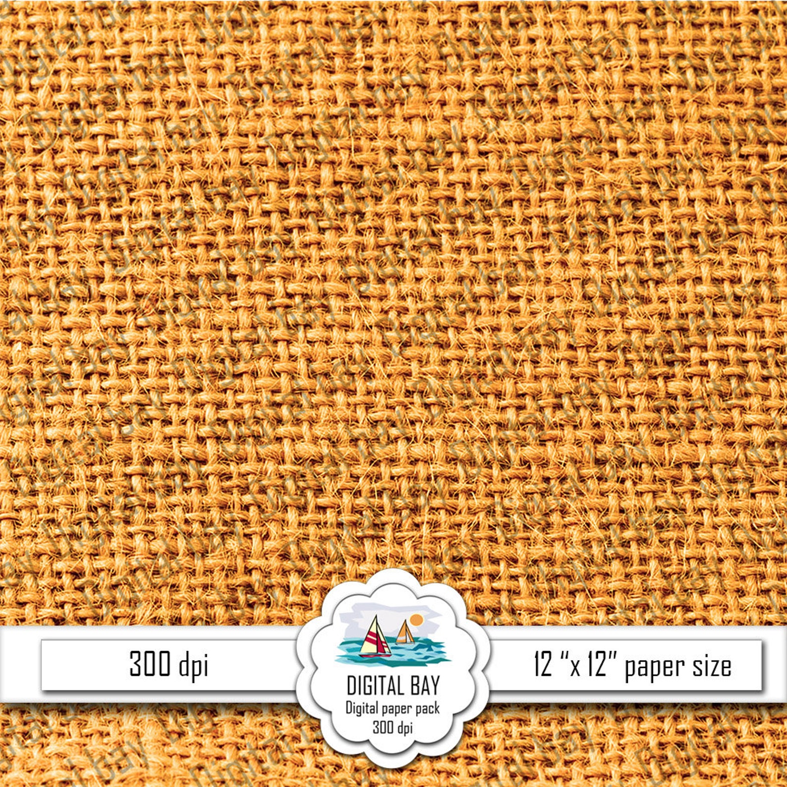 JUTE Digital paper pack Instant download Scrapbook Paper Etsy