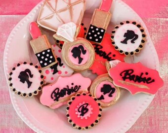 barbie sugar cookies