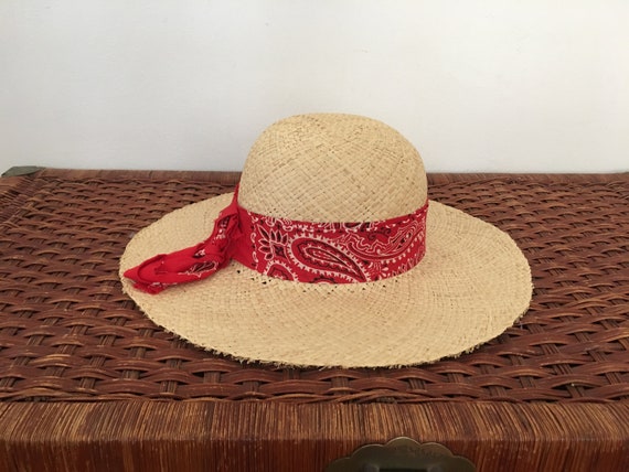 vintage sun hat
