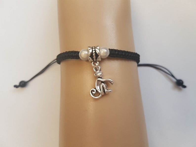 Monkey Bracelet Monkey Charm Monkey Monkey Jewellery Etsy UK