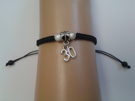 30 Bracelet 30th Birthday Gift Birthday Gift 30th Birthday