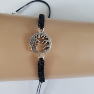 Tree of life bracelet - Tree of life - Tree of life charm - Tree of life jewelry - Tree of life jewellery - adjustable bracelet - Tree