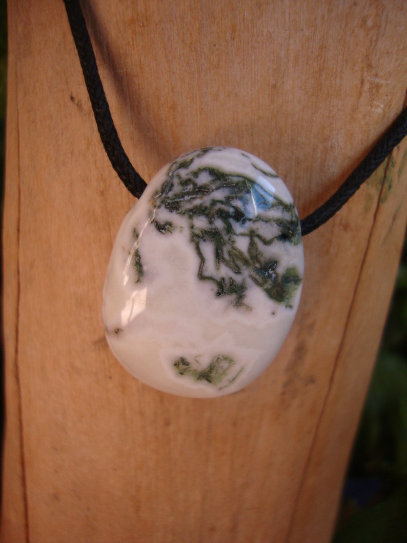 Pendant Chain Protective Stone Gems Waldorf Chakra Reiki Baumachat