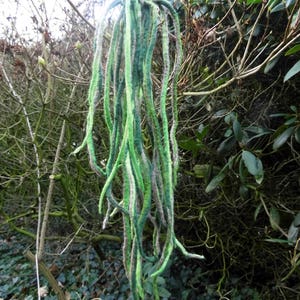 Elf game, &quot; Gumbler &quot;, made of felt, hair accessory, hairpiece, dreads, hair tie, Waldorf, hippie