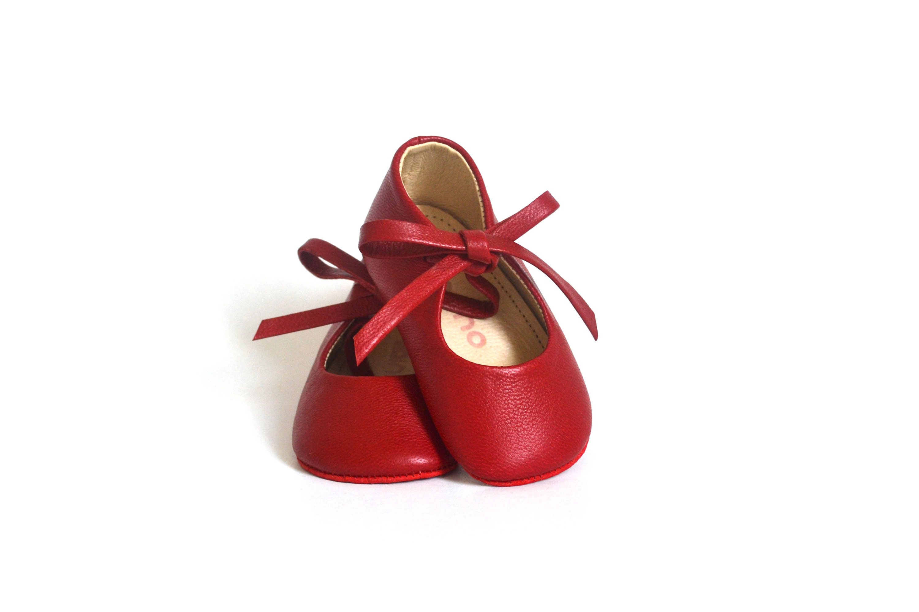 Baby Girl Red Mary Jane Shoes for Christmas, Baby Girl Shoes, Baby Girl