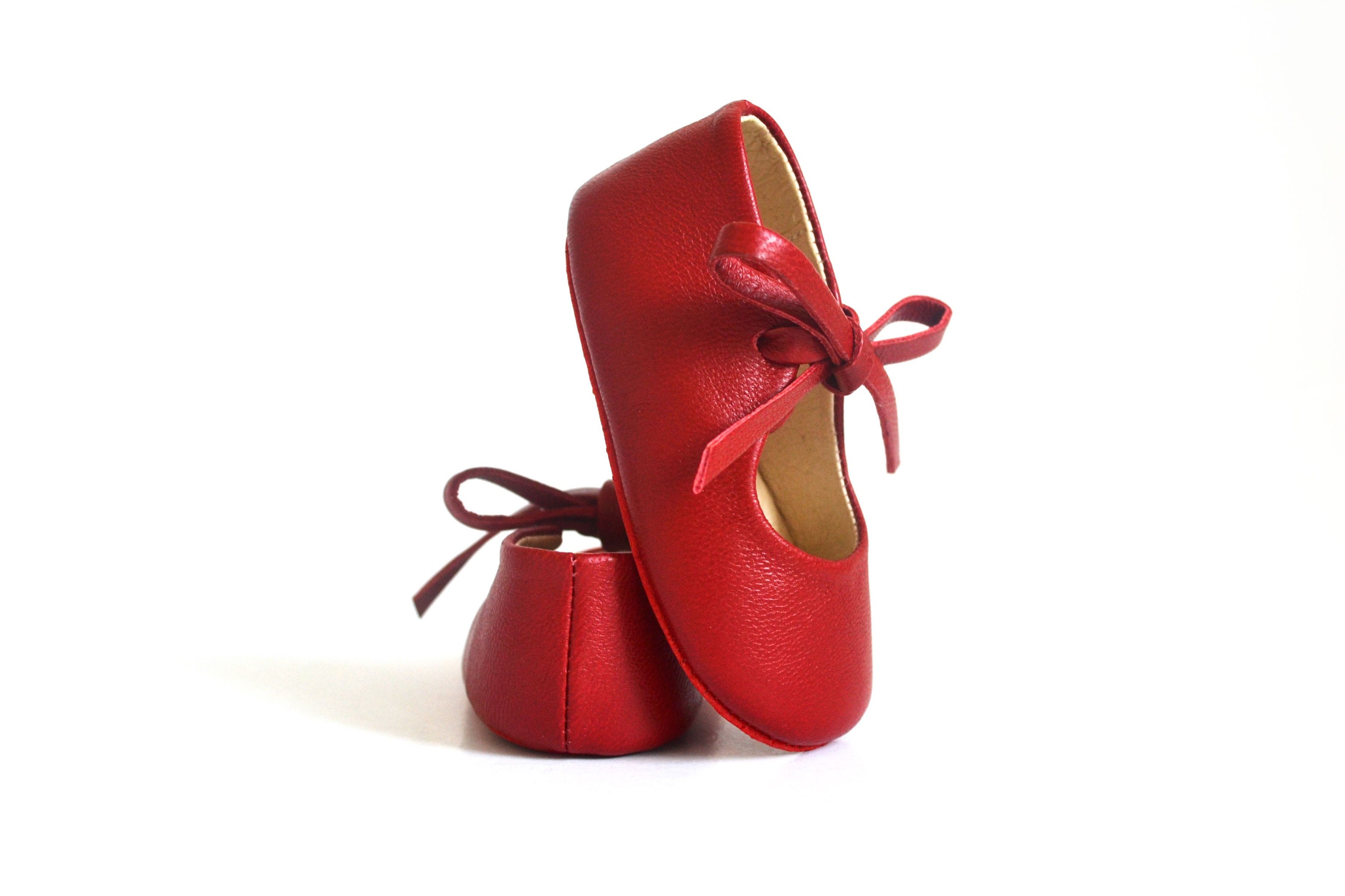 Baby Girl Red Mary Jane Shoes for Christmas, Baby Girl Shoes, Baby Girl