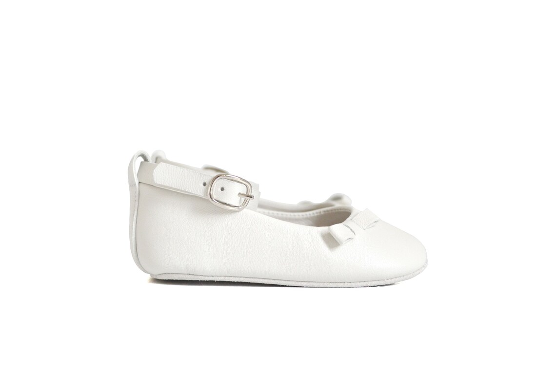 Baby Girl Ballerina Shoes With Ankle Strap, Baby Ballerina Slippers