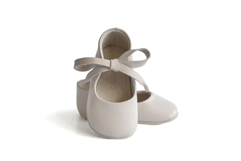 Mary Jane Shoes for Baby Girl Beige Pink Baby Shoes Baby Etsy