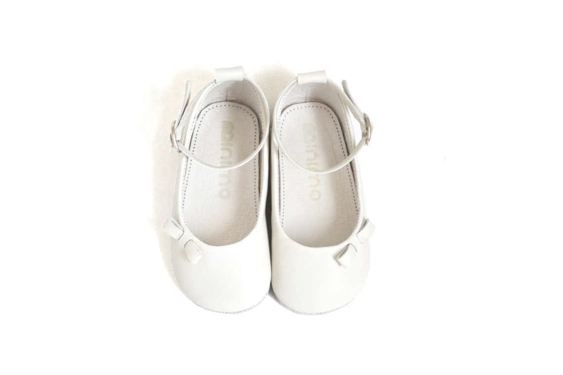 Baby Girl Ballerina Shoes With Ankle Strap, Baby Ballerina Slippers