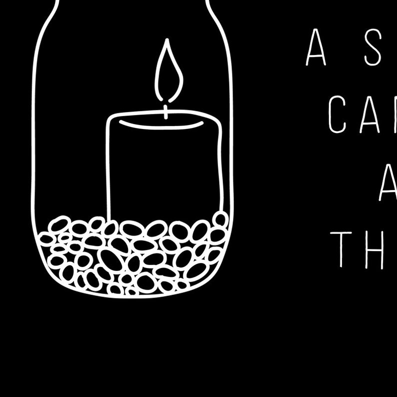 Look At How A Single Candle Can Both Defy And Define The Etsy