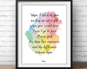 Rumi Citation Amour Poeme Imprimable Amour Oeuvre Quand Etsy France