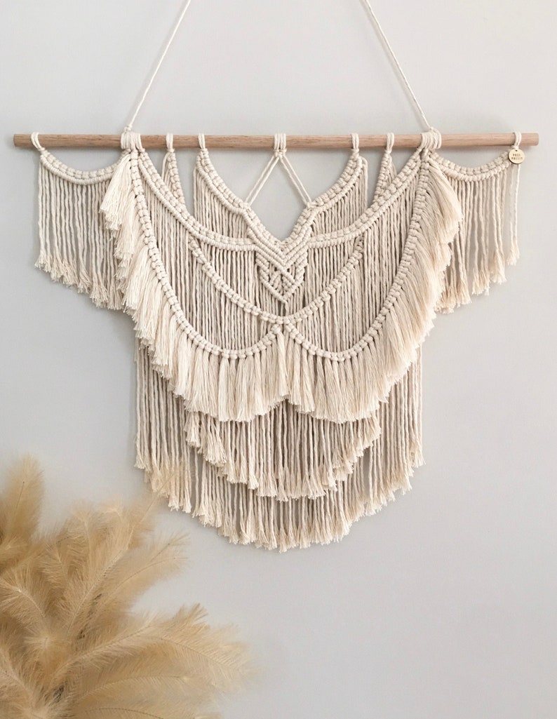 Macrame Wall Hanging Bohemian Angel Wall Hanging Wall Art ...