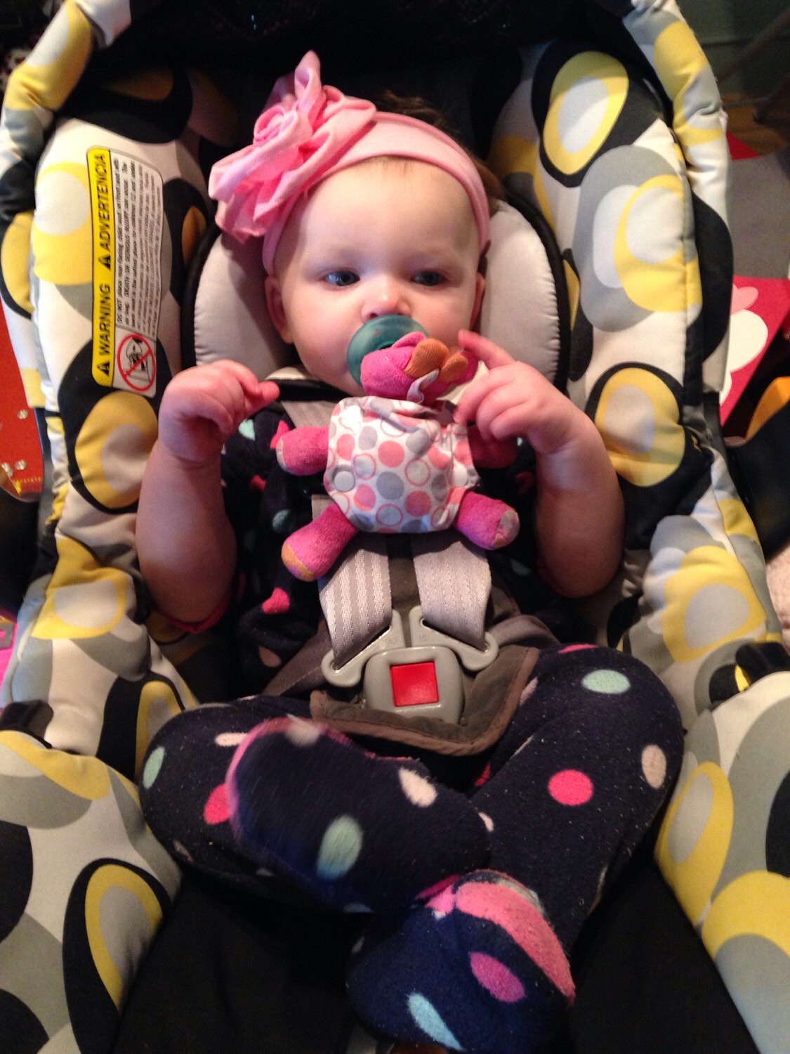 Car Seat Plush Pacifier Holder Pacifier Pouch Pacifier Etsy