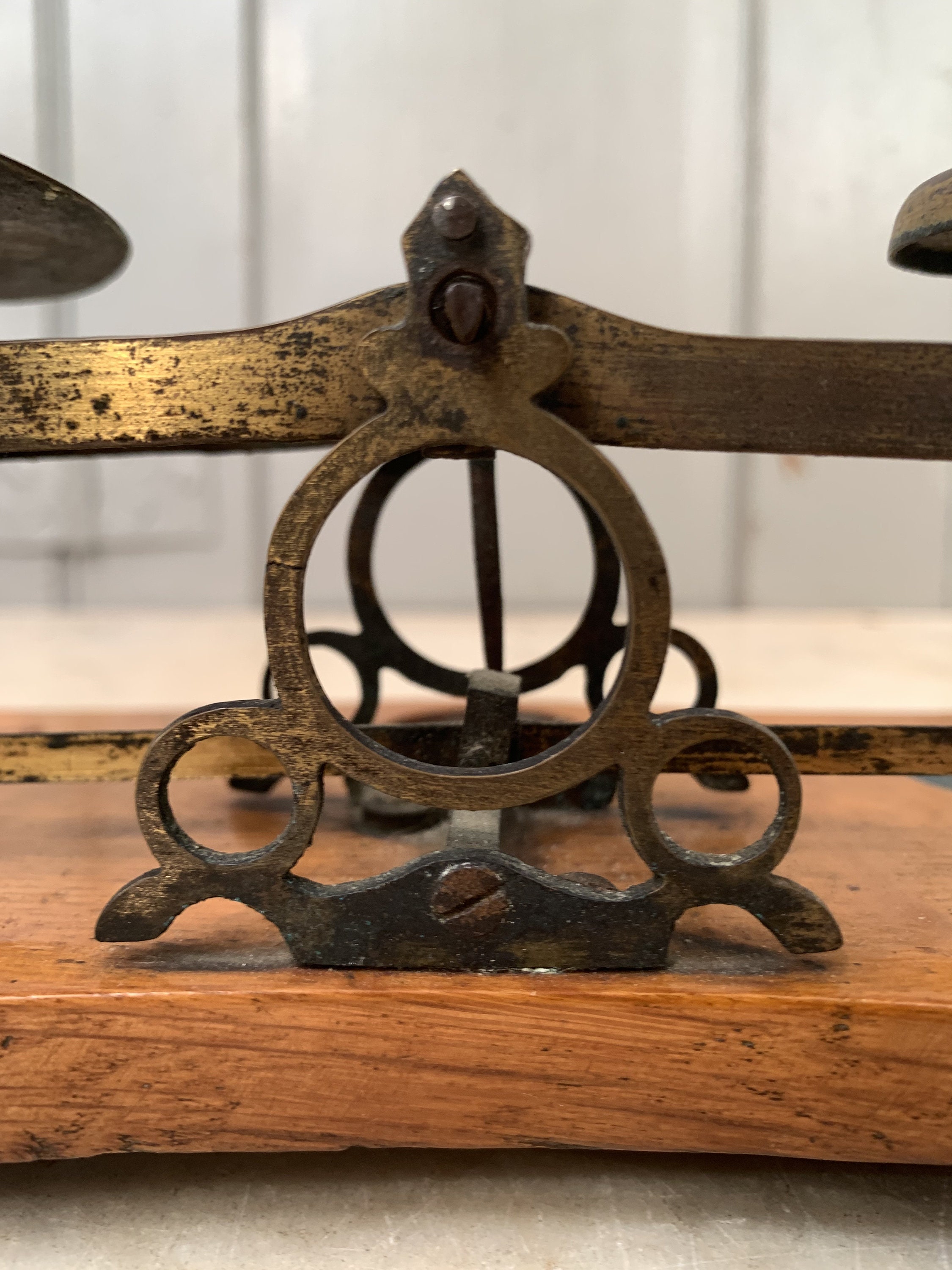 Antique brass Postal Scales Etsy